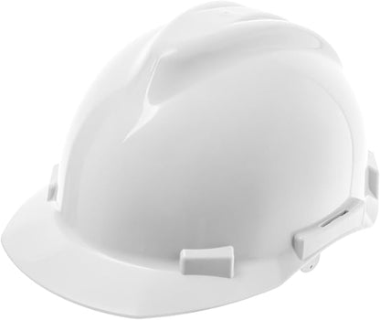 10 Pack of White Safety Helmets
